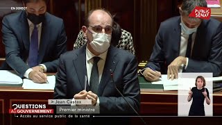 Forfait patient urgence  « C’est une mesure de clarté et de justice » défend Jean Castex [upl. by Neirol]