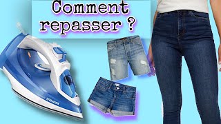 COMMENT REPASSER UN PANTALON  JEANS 👖COMME UN PRO [upl. by Iveksarap]