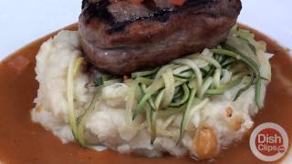 Lazy Dog Cafe  Bacon Wrapped Coulotte Steak [upl. by Elurd582]