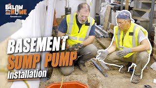 Basement Sump Pump Installation with Mike Rowe [upl. by Ettennaej89]