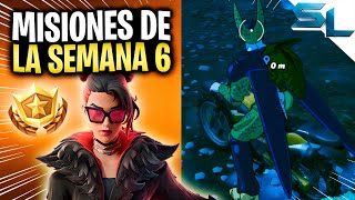 Como COMPLETAR TODAS las MISIONES DE LA SEMANA 6 CAPITULO 5 TEMPORADA 1 FORTNITE [upl. by Nymzaj]