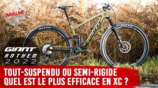 Un VTT toutsuspendu estil aussi efficace quun VTT semirigide en xc compétition [upl. by Hugues]