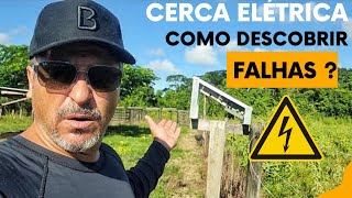 COMO DESCOBRIR FALHAS NA CERCA ELÉTRICA RURAL  VAI TRABALHAR COM CERCA DE CHOQUE VEJA ESSE VÍDEO [upl. by Norm]