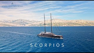 Touring a 170ft Sailing Super Yacht Scorpios for Charter in Croatia [upl. by Noivert127]