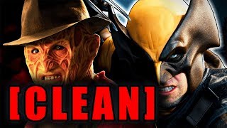 CLEAN Freddy Krueger vs Wolverine  Epic Rap Battles of History [upl. by Alie]