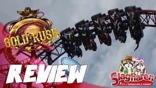 Review OFFICIËLE OPENING MEGA ACHTBAAN Gold Rush Slagharen [upl. by Ylebmik125]