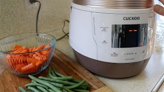 A Talking Pressure Cooker  Cuckoo 8 in 1 Multi Pressure Cooker Demo amp Review [upl. by Leeann]