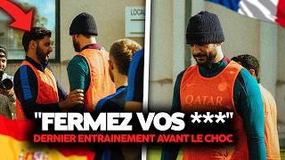 E2  Dernier entraînement Blessures coup de gueule  Tout BASCULE à 3j de FranceEspagne [upl. by Yrrol]