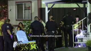 Man Stabbed to Death in Home  Pomona RAW FOOTAGE [upl. by Sewel]