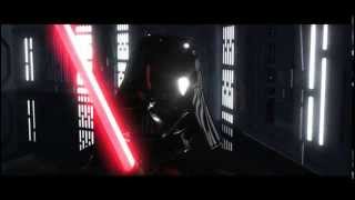 STAR WARS MSE6 mouse Droid encounters Darth Vaders lightsaber HD [upl. by Lotsyrk]