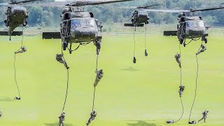 How US Uses Helicopters to Drop Elite Troops During Intense Operations [upl. by Irish560]