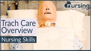 Tracheostomy Trach Care Overview Nursing Skills [upl. by Esiuole969]