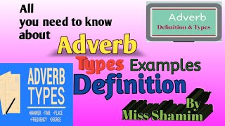 What is an Adverb 📖📝Defination of adverb with Examples📚🖊️📒📖📝 [upl. by Dagmar]