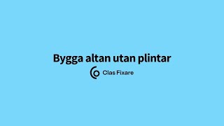 Bygga altan utan plintar [upl. by Allebasi643]