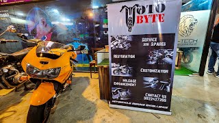 Bikers Garage Party At Motobyte Pune  Riderbar [upl. by Gustafsson]