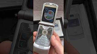 Motorola Razr V3 Hello Moto [upl. by Kcirednek695]