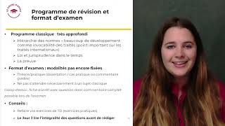 19h L1 Droit à Assas  Réussir ses partiels [upl. by Naniac]