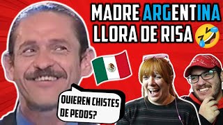 MADRE ARGENTINA LLORA de RISA con TEO GONZALEZ y sus CHISTES DE PEDOS PROHIBIDO NO VERLO REACCION [upl. by Jessalyn]