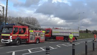 ONSCENE Farnworth Barn Fire  Greater Manchester Fire amp Rescue Service [upl. by Barbarese]