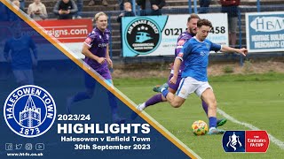 HIGHLIGHTS  Halesowen v Enfield Town 300923 [upl. by Druce]