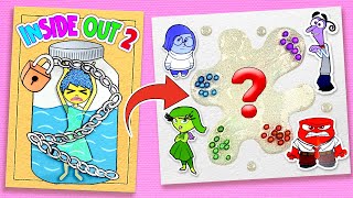 Who Kidnapped Joy Giant Game of Clue with Inside Out 2 Game Book Paper Crafts amp Fun DIYs [upl. by Trudi]