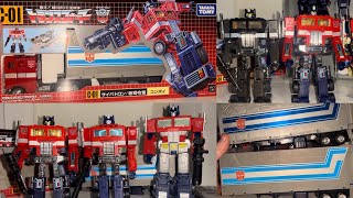 Transformers missing link convoy toy variant review C01 takara Optimus prime G1 figure collection [upl. by Doig]