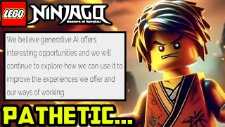 LEGO Responds to the AI Ninjago Backlash [upl. by Ia]