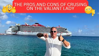 Valiant Lady Pros and Cons Of Sailing With Virgin Voyages [upl. by Yatnwahs98]