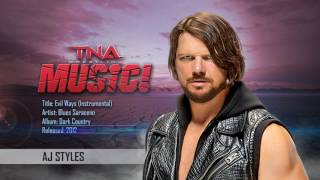 TNA 2013 AJ Styles Theme Evil Ways Instrumental [upl. by Mareah]