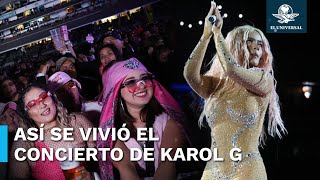 Karol G prende el Estadio Azteca así fue su primer concierto [upl. by Crutcher]