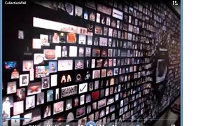 Collection Wall huge interactive art display Cleveland Museum of Art [upl. by Petras]