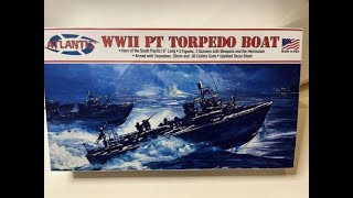 Atlantis WW2 PT Torpedo Boat build introduction [upl. by Naval]