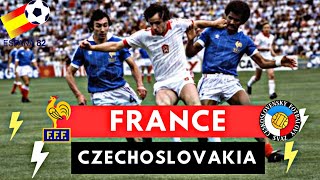 France vs Czechoslovakia 11 All Goals amp Highlights  1982 World Cup [upl. by Onitnas456]