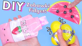 DIY Zabawki Fidget Trend z TikTok [upl. by Atiz]