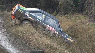 Oliver Solberg has crashed out of the Roger Albert Clark Rally 2023 [upl. by Amorita]