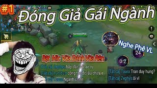 Troll Liên Quân 1Đóng Giả Gái Ngành Bật Mic Vừa Đánh Vừa Rên Xem Phản Ứng Của Đồng Đội [upl. by Mackoff]