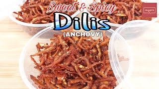 How to cook Dilis Anchovy Sweet amp Spicy  KitcheNet Ph [upl. by Leihcey909]