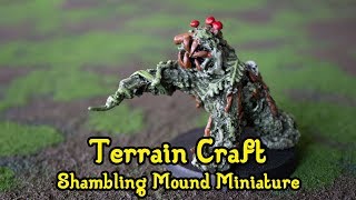 Terrain Craft Shambling Mound Miniature [upl. by Aneeuqahs]