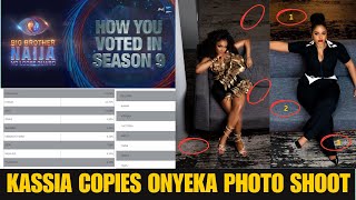 FANS FUME AS KASSIA COPY ONYEKA  BBNAIJA SEASON 9 COMPLETE VOTING LIST  CHUKS IGBOKWE [upl. by Arua485]