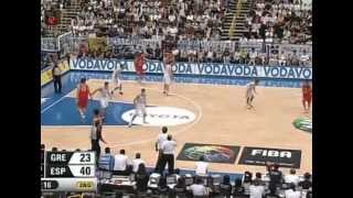 Final España Vs Grecia 030906Mundial De BaloncestoCompleto [upl. by Yrtnahc]