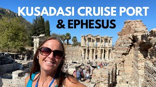 Kusadasi Cruise Port  Ephesus amp Terrace Houses Excursion Review [upl. by Rheba717]