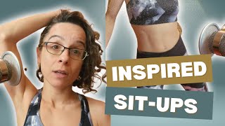 Inspired SitUps part 1 How did I react the first time I realized I had a six pack [upl. by Burner]