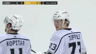 Tyler Toffoli OT Goal vs Boston October 28 2017 [upl. by Pace]