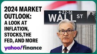 Stock market outlook 2024 A look at stocks inflation interest rates real estate and more [upl. by Biggs]