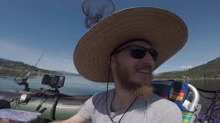 Zodiac fishing on Shuswap lake [upl. by Aunson880]