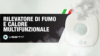 Rilevatore di fumo e calore multifunzionale proteggere ciò che conta di più  VESTA221  By Demes [upl. by Filmer]