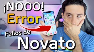 ❌NO hagas esto con tu iPhone 📲ERRORES de PRINCIPIANTE en iPhone [upl. by Ecirted]