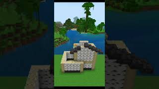 How to Build a Cute Birch House in Minecraft Tutorial  Anu the Gamer [upl. by Neelhtak]