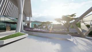 MIxed Use Convention Center design Walkthrough [upl. by Kroll535]