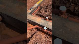 Монтаж канализации для частного дома Installation of sewerage for a house канализация [upl. by Aleuname694]